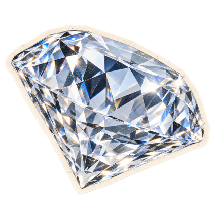 Diamond sticker.