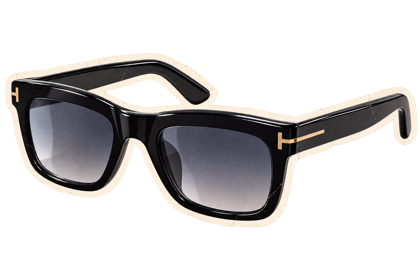 Black Tom Ford Morgan sunglasses.
